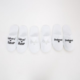 Waffled Personalized Slippers
