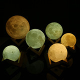 3D Touch Switch Moon Lamp