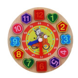 Montessori Educational Wooden Clock