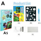 SketchNGlow Glow In The Dark Sketch Pad For Children