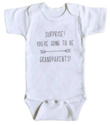 Surprise! Youre Going To Be Grandparents Onesie