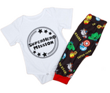 Superhero Mission Baby Outfit