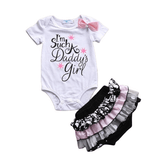 I'm Such A Daddy Girl Ballerina Baby Outfit