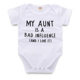 My Aunt Is A Bad Influence And I Love It Onesie