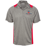 West DFW REI Heather Moisture Wicking Polo