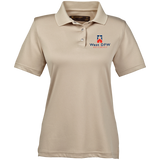 West DFW REI Ladies' Snap Placket Performance Polo