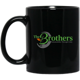 The Brothers 11 oz. Black Mug