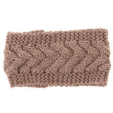 Woolen Crochet Knitted Turban Headband for Women