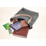 Bohemian Canvas Tote Bag