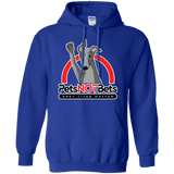 Pets Not Bets Red Arch Pullover Hoodie