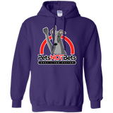 Pets Not Bets Red Arch Pullover Hoodie