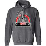 Pets Not Bets Red Arch Pullover Hoodie