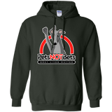 Pets Not Bets Red Arch Pullover Hoodie