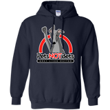 Pets Not Bets Red Arch Pullover Hoodie