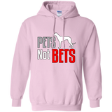 Pets Not Bets Standing Greyhound Pullover Hoodie