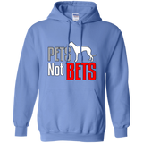 Pets Not Bets Standing Greyhound Pullover Hoodie