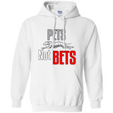 Pets Not Bets Running Greyhound Pullover Hoodie