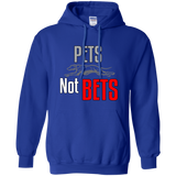 Pets Not Bets Running Greyhound Pullover Hoodie