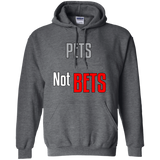 Pets Not Bets Running Greyhound Pullover Hoodie