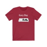 UNISEX Grey Day T-Shirt with Greyhound on Couch