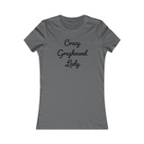 "Crazy Greyhound Lady" T-Shirt