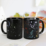 Cosmic Color and Pattern Changing Coffee Mug. Dance of the Planets, Waltz of the Constellations!