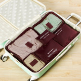 6 Pieces Travel Storage Bag 6 Pieces Travel Storage Bag