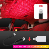 Interior car star light headliner lights