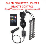 Under dash LED Multi-color car lighting system