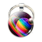 Solar System Planetary Pendant Stainless Steel Key Chain/ Key Rings