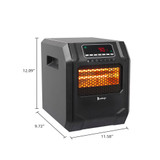 Infrared Heater | ZOKOP Portable Space Heater - Black/1500W Infrared Heater | ZOKOP Portable Space Heater - Black/1500W