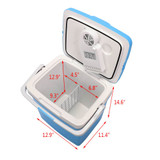 Ice Cooler | ZOKOP Portable Cooler - AC 120V / DC 12V 26L/0.92Cuft