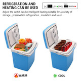 Ice Cooler | ZOKOP Portable Cooler - AC 120V / DC 12V 26L/0.92Cuft