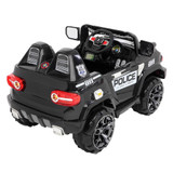 12V Police Car / Black (Aged 3-7 Years)