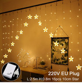 Elk Bell String LED Christmas Decor