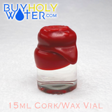 Pure Holy Water • Authentic Wax Sealed 15mL Cork Vial