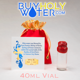 Pure Holy Water • Authentic Wax Sealed 40mL Cork Vial