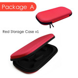 Red Color Medical Stethoscope Otoscope Tuning Fork Reflex Hammer LED Penlight Torch Tool Health Monitor Storage Case Full kit
