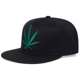 Embroidered Baseball Cap Fashion Wild Hip Hop Caps Outdoor Sports Hat Men And Women  (Black)