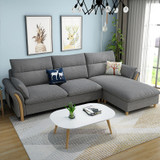 Home Furniture Leisure Sectional Detachable Modern European Small Apartment Living Room Sofa Set