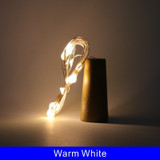 Wine Bottle Lights With Cork Copper Wire Battery Powered LED Garland Colorful Fairy Lights String For Party Wedding Decoration