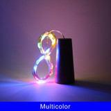 Wine Bottle Lights With Cork Copper Wire Battery Powered LED Garland Colorful Fairy Lights String For Party Wedding Decoration