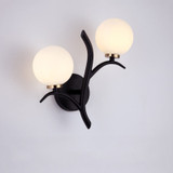 Nordic Metal LED Wall Lamp Glass Ball Postmodern Golden Wall Lamp Nordic Metal LED Wall Lamp Glass Ball Postmodern Golden Wall Lamp