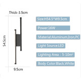 16W LED Wall Lamp Bedroom Wall Light Home Indoor Decoration Lighting Corridor