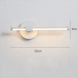 Modern LED Wall Lamp  90V-260V Bedroom Wall Light LED Sconce Black White Lamp Modern LED Wall Lamp  90V-260V Bedroom Wall Light LED Sconce Black White Lamp