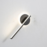 Modern LED Wall Lamp  90V-260V Bedroom Wall Light LED Sconce Black White Lamp Modern LED Wall Lamp  90V-260V Bedroom Wall Light LED Sconce Black White Lamp