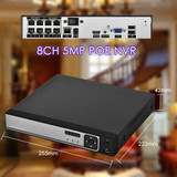 Face Detection 8CH 5MP NVR CCTV Security Kit System POE Audio Record Dome Outdoor POE IP Camera Video Surveillance Set