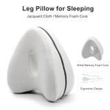 Orthopedic Pillow for Sleeping Memory Foam Leg Positioner Pillows Knee Support