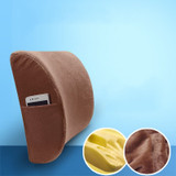 High quality Soft Memory Foam Lumbar Support Massager Waist Cushion Pillow For Chairs Car Seat