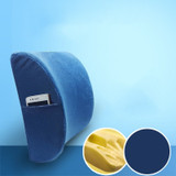 High quality Soft Memory Foam Lumbar Support Massager Waist Cushion Pillow For Chairs Car Seat
